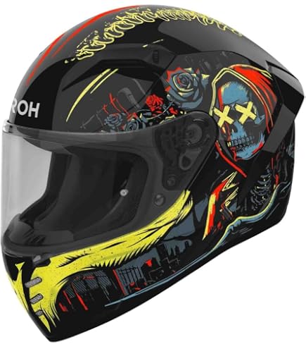 Airoh Full Face Helmet Connor Zeus Matt M : Amazon.it: Automotive