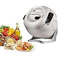 BDJSN One-click Smart Automatic Cooking Machine, 2000W Food Processor 360 ° Automatic Rotation, 6L Intelligent Cooking Robot for Stir Frying, Stewing, Cooking, and Soup Making