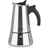 CAFETERA ALUMINIO 6 TAZAS S/VERDE 25043