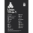 64GB - 19-IN-1, Bootable USB Drive 3.0 for Linux & Windows 11, Mint | Kali | Ubuntu | OpenSUSE | Tails | Debian, Supported UEFI and Legacy