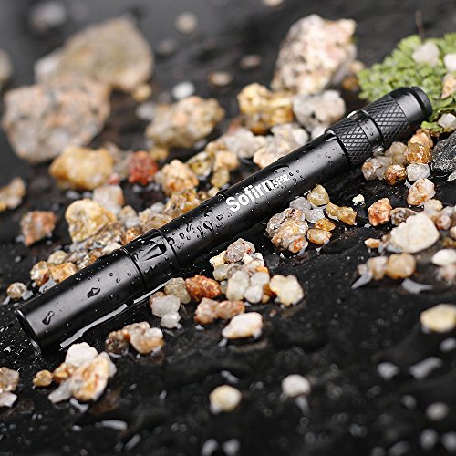 Sofirn 240-Lumen helle Minitaschenlampe Cree XPG2 LED Penlight, Wasserdicht Pocket-Taschenlampe mit Klipp, angetrieben durch 2pcs AAA-Batterien - 3
