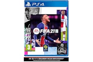 MKEETY Electronic Arts FIFA 21 (PS4) - Version PS5 incluse