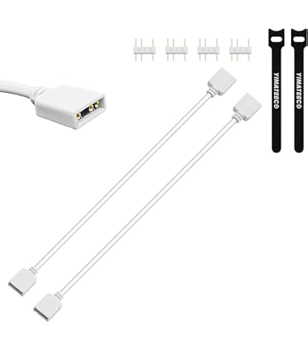 Kolink Câble Prolongateur ARGB 3 Broches 50 Cm – Extension LED RGB Pour Ventilateurs Et Bandeaux PC