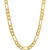 The Bling Factory 4mm-9mm 14k Yellow 