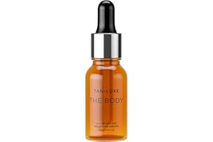 TAN-LUXE THE BODY Gouttes autobronzantes, légères/moyennes (15 ml) Ajoutez des gouttes bronzantes aux soins de la peau pour un bronzage corporel personnalisé