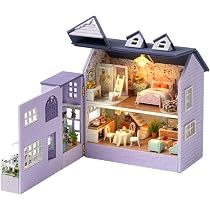 Buy Roroom DIY Miniature and Furniture Dollhouse Kit,Mini 3D ...
