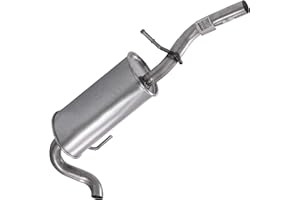 HOMRY BESTPRICE 1x Endschalldämpfer Kompatibel mit SEAT AROSA (6H1), VW LUPO I (6X1, 6E1)