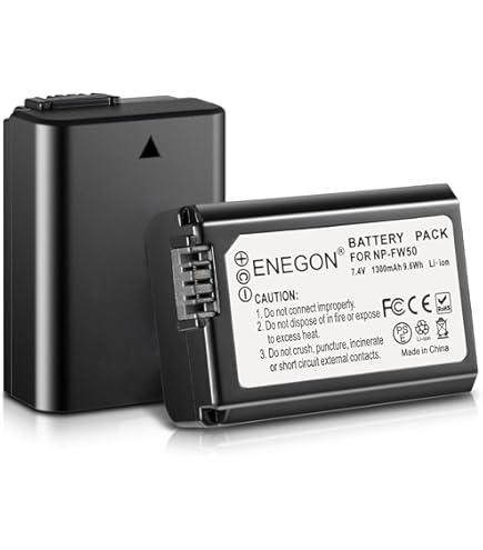 Caricatore USB Per Batteria Sony NP-FW50 - Compatibile Con Alpha 6000, NEX, SLT E Altri Modelli - Foto 9