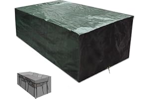 RICHIE Outdoor Furniture Covers - Waterproof Garden Table & Chair Covers 250x200x90cm