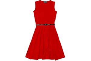 A2Z 4 Kids Enfants Filles Patineur Robe Fête Robes avec Gratuite Ceinture Âge 5 6 7 8 9 10 11 12 13 Ans