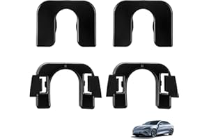 EIAIGKY 4 Pezzi 1539663 Clip per Mensola Citroen C3, Clip Cappelliera Universale per Ripiano Bagagliaio, Supporto per Ripiano Pacchi per Ford Fiesta Mk7 Mk8, Focus, Nissan Qashqai J10, DS3, 8795EN, 015532109E