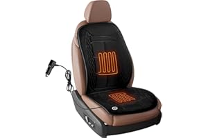 Generisch 1 x universelles, bequemes Sitzkissen, entspannender Leder-Sitzbezug, Vordersitzbezüge, Fahrzeugsitzschutz