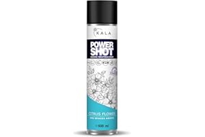 ‎KALA SCENT KALA - Geruchsneutralisierer für Räume POWER SHOT, Geruchsentferner für Große Flächen ca. 200 m3, Lufterfrischer mit Aktiver Neutralisator für alle Räume - Duft Citrus Flower, 600 ml