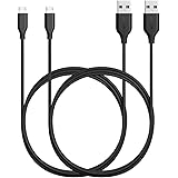 Anker [4-Pack PowerLine Micro USB (1ft) - One of The World's Fastest, Most Durable Charging Cable [Assorted Lengths] for Samsung, Nexus, LG, Motorola, Android Smartphones and More (Black)