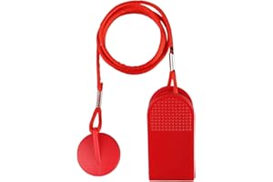 EEEKit Universal Treadmill Key, Magnetic Key Switch Emergency Stop Running Replacement for Image, Weslo, Reebok, and More Treadmills, Red