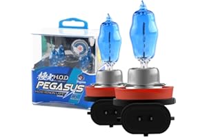 KAIDENGZHE 2 Unids H8 100 W Super Brillante Xenón Blanco 6000 K Lámpara Halógena 12 V Luz Antiniebla Bombilla de Repuesto de Faro de Coche