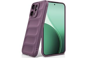 BonYonka Funda para OPPO Reno 14 5G, Case de Silicona Resistente a Golpes y Arañazos, Forro de Microfibra Suave, Funda Integral con Protección para La Cámara, Violeta