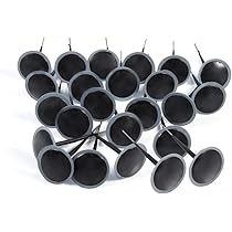 Kit De 24 Patches Réparation Pneus Tubeless - Pour Voiture, Moto, Vélo - Rapide Et Fiable