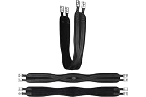 Equinate Sattelgurt Liam Bauchgurt Langgurt ohne Elastik anatomisch atmungsaktiv 150cm