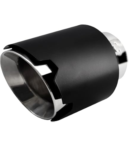 Terminale Di Scarico Universale Simoni Racing - Acciaio Inox Nero, Uscita Ovale 89mm