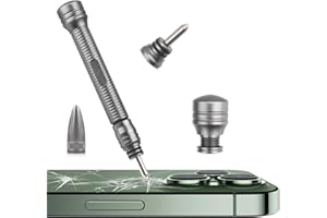 RongZy Penna per la Rottura del Vetro per iPhone X 11 PRO 12 PRO Demolizione Interruttore di Vetro del Telefono Copertura Posteriore Penna per Sabbiatura Strumento, Rompere Il Vetro in Acciaio Legato