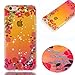 Produktbild Für Apple iPhone 6s Plus(5.5 Zoll ) Silikon Hülle Kristallklar Durchsichtig,Fanryn Bunte Muster Stoßdämpfend Strass Diamant mit Bling Schein Glitter Funkeln Weich TPU Handy Hülle Durchsichtig Transparent Etui Cover Case Protective Shell Soft Schutzhülle Telefon Kasten für Apple iPhone 6s Plus(5.5 Zoll ) – Pinke Rose