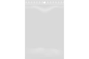 EXTIFF Lot de 100 Sachets à Fermeture Zip Refermable Transparent - pour Produit Alimentaire, Bijoux, Accessoires...- Format 10 x 15 cm