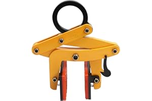 LALALENY Bordsteinzange 0-6.5cm 320kg Hebezange Bordstein Steinzange Verstellbar Steinheber Versetzzange Steingreifer Hebezange Steinzange Heber Pflasterzange