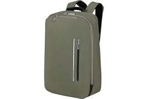 Samsonite Laptop Backpack 15,6", Zaino per laptop, Green (Olive Green)
