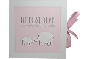 WMW Petit Cheri Record Keepsake Book Journal Pink Girl Memento Christening Baptism Gift