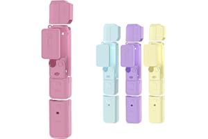 BRDRC Pocket 3 Silikon-Schutzhülle, Objektivschutz, kratzfest, kompatibel mit DJI OSMO Pocket 3 Creator Combo Zubehör (rot)