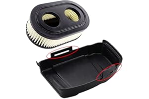 MCHNIC Couvercle de filtre à air avec filtre à air pour tondeuse à gazon Briggs & Stratton 650EXI 675EXI 675IS Remplace 594575, 798452