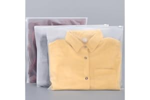 Svaldo Pochette Vetement Voyage, 25 Pièces 40 * 35cm Sac Plastique Rangement Vetement, Sac Rangement Valise, Sachet Dépoli pour Ranger des Vêtements, Papeterie (avec Trous de Ventilation)