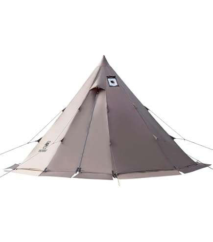 CanvasCamp Sibley 400 ProTech Canvas Round Tent, 4 Seasons