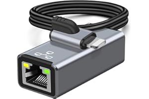 Muchfox [M Fi Certified] Lighting to Ethernet Adapter,RJ45 Ethernet LAN Network Adapter Cable with harging Port, Supports 100Mbps High Speed Compatible with iPhone 14/13/12/i-Pad,Plug and Play