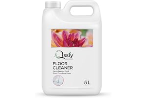 QSSIY Floor Cleaner 5L Rose Concentrated for Home Tiles, Marble, Wood Streak-Free, Hand-Safe, Made in India
