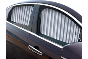 Zatooto Ochrona przed słońcem do samochodu, magnetyczna ochrona przed promieniowaniem UV, ochrona przed wysoką temperaturą, srebrny