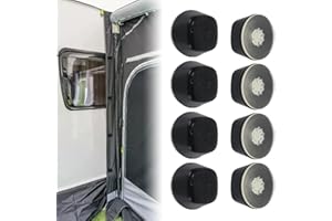 FiTspi Saugnäpfe für Wohnmobil-Zelt, Vorzelt, Befestigungssystem für Dometic Kampa Limpet, 8 Stück