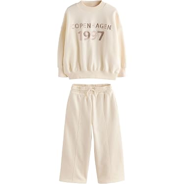 Ensemble Sweat-shirt Et Pantalon De Jogging Large Barbie Pour Fille - NEXT - Lavage Machine 40°C