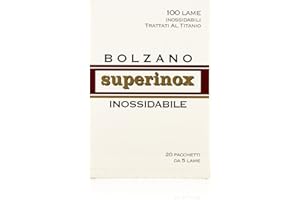 RAZOR BLADES CLUB 100 ostrzy do brody Bolzano