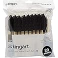KINGART 2" Foam Brush Value Pack - Set of 20