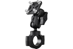 TUSITA Motorcykel Fäste Kompatibel med Garmin Montana, Zumo XT - Rail Base