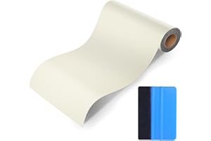 QEEROYO Patch de Réparation en Cuir, 30x137cm Simili Cuir Autocollant, Patch de Réparation en Auto-adhésif, pour Sièges D'auto, Canapés, Sièges de Bateau, Chaises, Beige Jaun