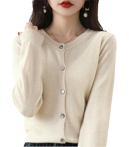 Cardigan Aperto Davanti Da Donna A Maniche Lunghe - Maglia Leggera E Morbida, Casual, Autunno/primavera