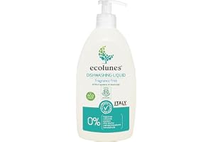 Ecolunes hypoallergent oparfymerat diskmedel, 99,5% naturliga ingredienser skapade speciellt för personer med känslig hud, or