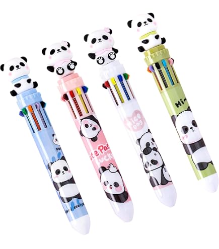 Stylo Bille Et Support Ourson De Bureau – Ensemble Occasion En Bel état – Cartouche Neuve Incluse