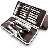 BUFFER&reg; 12 Piece Bag Type Manicure Pedicure Nail Care Set