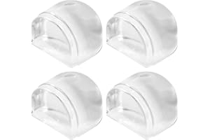 SPETNGSAKE Stoper do drzwi, samoprzylepny, samoprzylepny, do wszystkich twardych podłóg, 4 szt