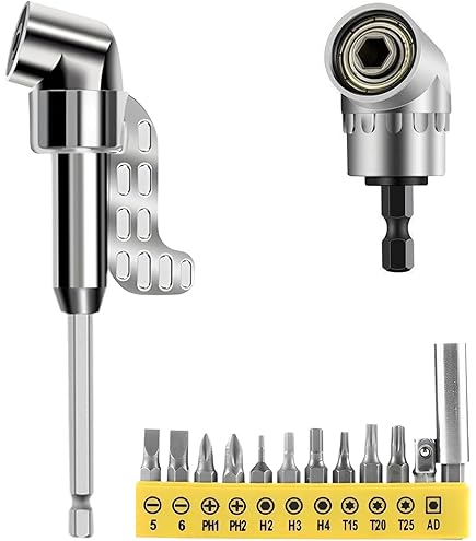105° Winkelschrauber Adapter - Multifunktionaler Vorsatz Für Enge Ecken & Schwer Zugängliche Stellen