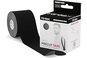 Kintex Lot de 20 Bandes de kinésiologie prédécoupées - Forme I ou Y - 25 cm x 5 cm par Rouleau